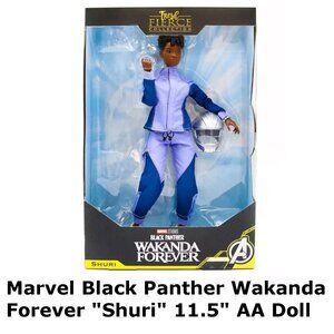 SHURI Wakanda Forever Barbie-size doll NEW & On SALE Now!